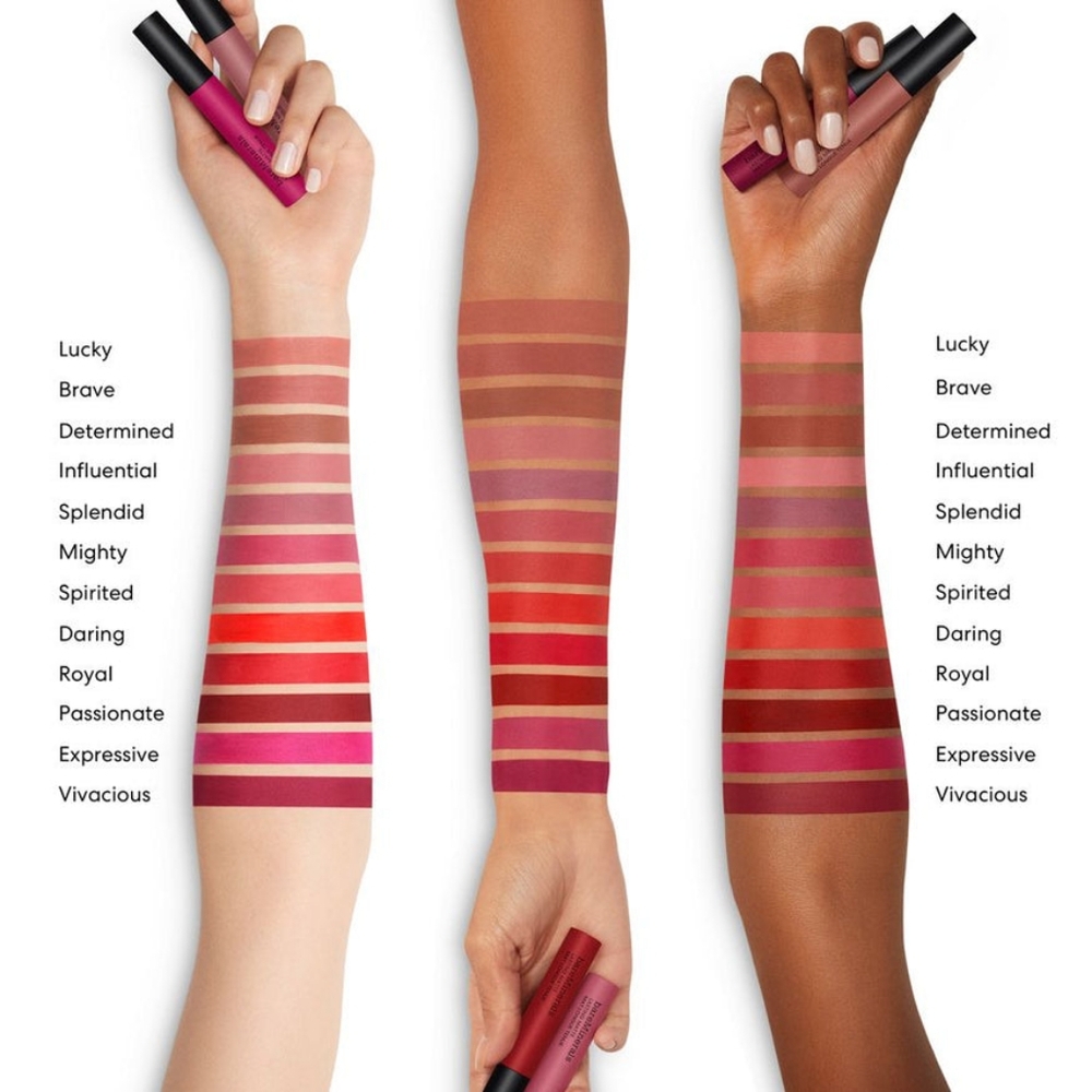 New! BareMinerals- MINERALIST LASTING MATTE LIQUID LIPSTICK - Spirited - Picture 3 of 3